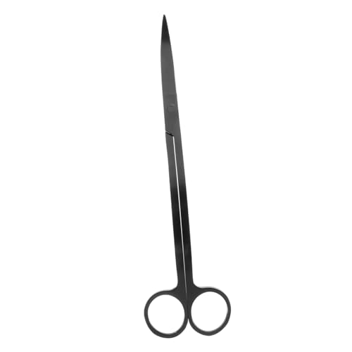 SUPVOX Sturdy Stainless Water Plant Scissor for Aquarium Cleaning and Trimming Fish Tank Scissors