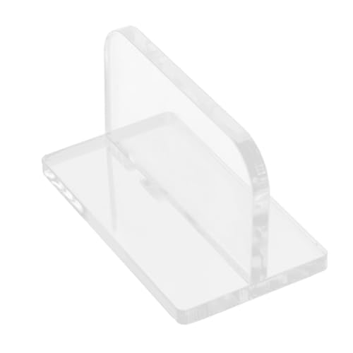 6Pcs Acrylic Aquarium Cover Handle, Wireless Fish Tank Lid Pull Handle, Durable Transparent Lid Grip for Glass Covers, Easy Install with Adhesive for Home Aquariums