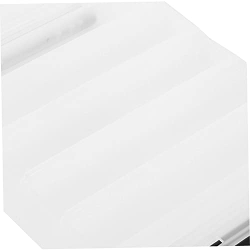 Happyyami 2pcs Fishing Lure Kit Tackle Boxes Storage for Hooks Lures Gear Compact Fishing Tackle Case - color: White
