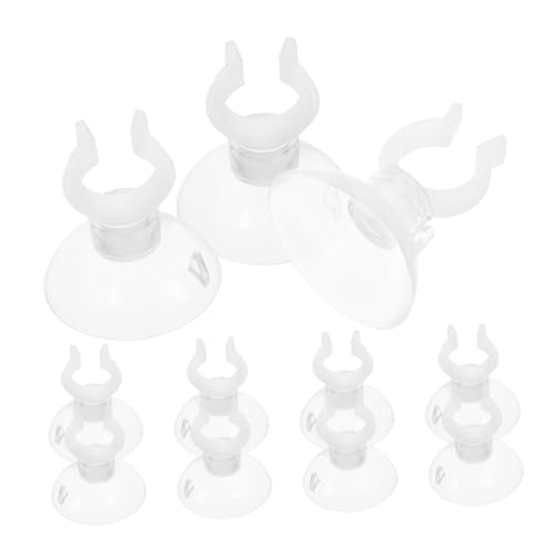Toddmomy 20pcs Aquarium Cup Tubes Clips Fish Tank Water Hose Holders Tubing Clips for Secure Fixation for Aquariums Easy Installation