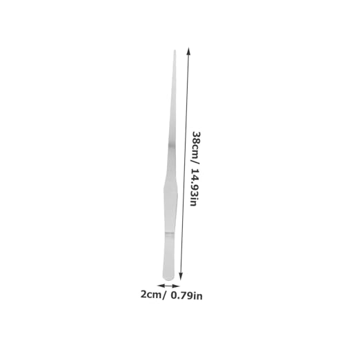 BESPORTBLE Aquarium Plants Tweezer Tool Straight for Easy Planting Feeding and Gravel Cleaning Versatile Aquarium Maintenance Essential