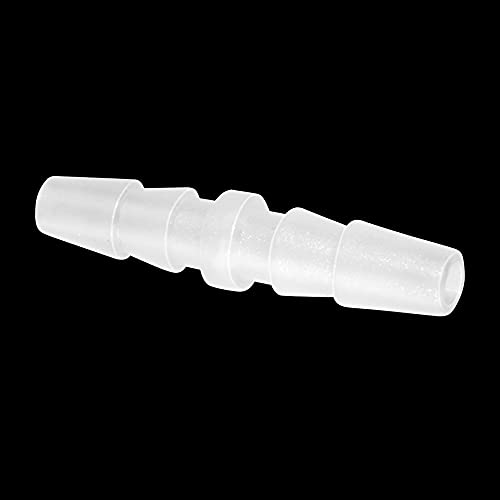 Feelers 1/4" x 1/4" Plastic Hose Barb Fitting 15 Pack, Equal Barbed Splicer Connector, Straight Union Adapter for Aquarium, Air Line, Fuel Line, Liquid Transfer - size: 1/4 inch, style: 15pcs-Straight