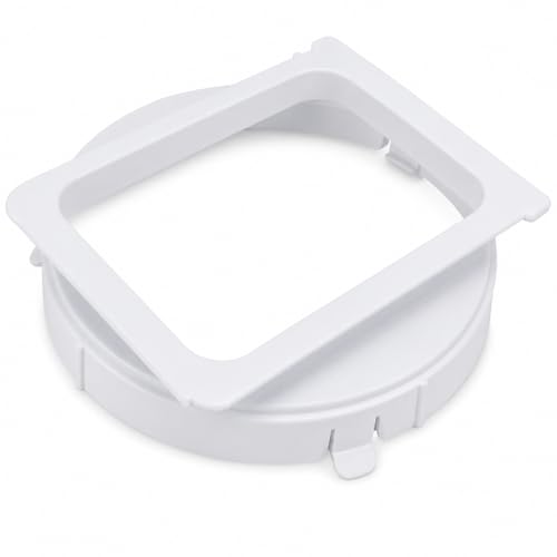 Portable Air Conditioner Exhaust Duct Interface 5.9 Inch Square to Round Adapter for Midea KY25 JHS Vissani - Please Confirm Size & Shape Before Purchase - style: KY 25