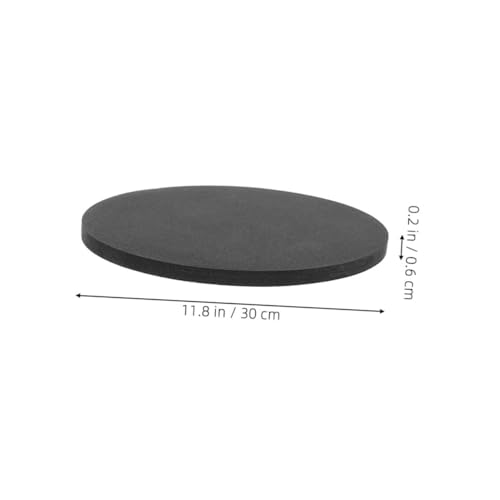 Mipcase Aquarium Bottom Non Slip Pad Shock Absorption Cushion for Round Fish Tank Durable Soft Mat for Micro Landscape Bottles for Home and Office Use