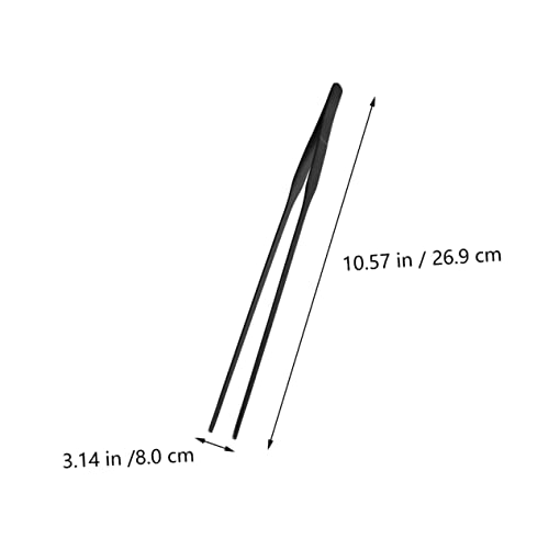 BESPORTBLE 2pcs Aquarium Tweezers Set Straight Curved Plant Cleaning Tools for Aquatic Maintenance Rustproof Design Easy to Use