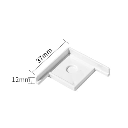 16 Pieces Fish Tank Base Aquarium Corner Protector Edge Strip Guard PP Material Anti-Collision Strips Suitable for Children Pet Tank Decoration, White