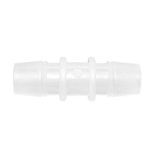 Plastic 3/4” hose ID Barb pipe connectors Joint Splicer Mender Adapter Union Boat Water Air Aquarium O2 Fuel (pack of 6) - size: 3/4 Inch, style: 6