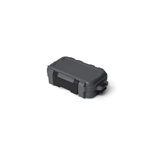 YETI LoadOut GoBox Collection, Divided Waterproof Cargo Case, Dry Box, Camera Case, Fishing Tackle Box - color: Charcoal, size: GoBox 1