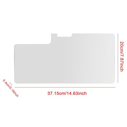 Aquarium Canopy Anti Jump Acrylic Tank Lid Aquariums Top Cover Clear Tank Cover, 37.15x20cm - size: 37.15x20cm
