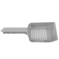 NUOBESTY Fish Tank Sand Scoop with Drainage Holes, Gray Aquarium Gravel Shovel for Sediment Cleaning, Portable Fish Tank Cleaning Tool for Aquarium Maintenance