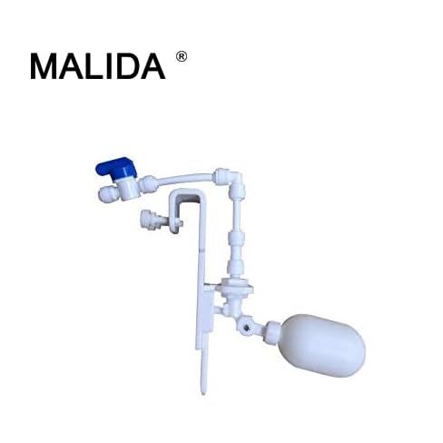 MALIDA Auto Water Filler Power Free Water Level Controller Auto-top-Off Automatic Marine Aquarium Water Changer with Float Valve, Vacuum Water Flow Regulator and Controller Perfect for Adding Water.