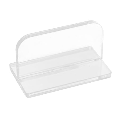 6Pcs Acrylic Aquarium Cover Handle, Wireless Fish Tank Lid Pull Handle, Durable Transparent Lid Grip for Glass Covers, Easy Install with Adhesive for Home Aquariums