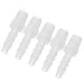 PATIKIL 3/16" Barb x 1/8" G Male Connector, 5 Pcs Plastic Hose Barb Fitting Industrial Hose Barb to Pipe Fitting Connect for Water Liquid Air Fuel - size: 3/16" x 1/8"