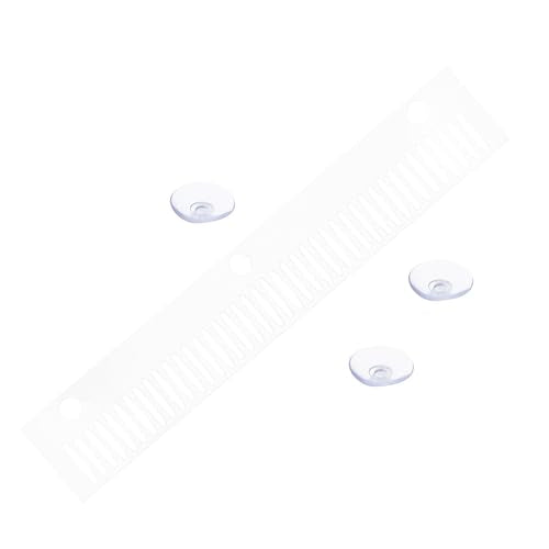 Aquarium Overflow Comb Transparent Fish Comb for Fish Separation Avoids Overflow Easy Installation Lightweight Suitable for Interconnected Aquariums Cups