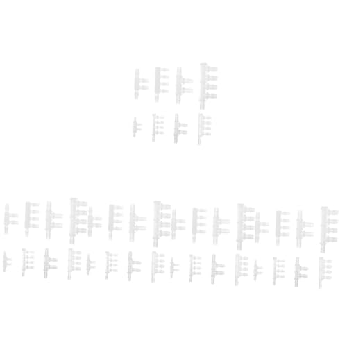 Alipis 40pcs Hose Connector Reducer Fitting for Fish Tank Flexible Water Supply Adapter Compact Design for Easy Installation High Pressure Resistance for Aquariums and Plumbing