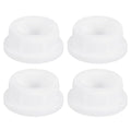 uxcell 4Pcs White Plug Holes, Waterproof Rubber Button Plug for 31mm / 1.22" Hole - size: 31mm