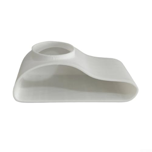 Underwater Tube Tunnel For Aquariums With Safe Cavity For Fish Shrimp Loaches To Explore And Rest In Stimulating Habitat Setup(Small White) - color: White, size: zzzz-s