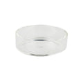 Kisangel 5pcs Round Shrimp Food Basin Crystal Feeding Dish for Shrimp Fish and Reptiles Durable Aquarium Ornament with Transparent Design for Enhanced Tank Aesthetics - size: Size 2