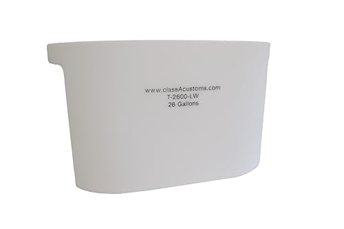 Marine T-2600-LW 26 Gallon Livewell/Baitwell for Live Fishing Bait, and Keeping Caught Fish Alive. Use on Fishing Boat, Pontoon Boat, Piers, and Fishing Docks, and for Shore Fishing.