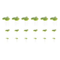 Artificial Floating Duckweed Aquarium Plant Decor, Simulation Plastic Mini Duckweed with Roots, 72pcs (18pcs X 4 Packs) for Fish Tank Landscape and Freshwater Aquariums