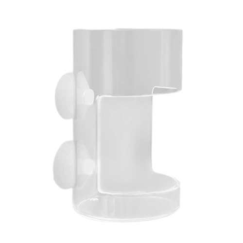 Fish Tank Feeding Tray Set with Suction Cups - Tube Supplies, Tank Divider, Breeder Box for Round Aquariums & Fish Bowls - Essential Aquarium Accessories