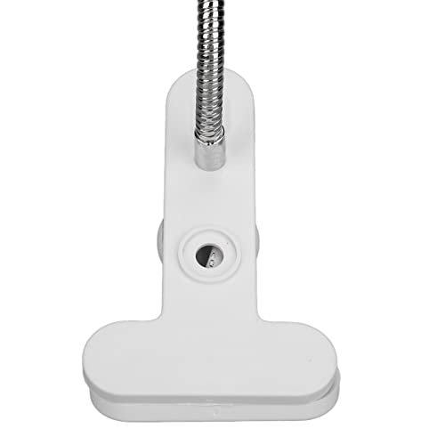 ciciglow Light Bulb Holder,Flexible Wire Neck 360° Adjustable E27 Light Socket,Light Stand with Switch 11.8In Cable Clip Lamp Clamp Light Socket Clamp Lamp Fixture for Aquarium Plant Grow and Reading