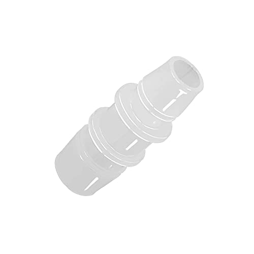 1/2" to 1/4" Hose Barb Reducer Pipe Fittings Adapter Plastic Joint connector Splicer Mender for Aquarium Household Transport Fuel Gas Liquid Air (Pack of 4)