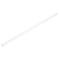 uxcell Clear Rigid Tubing 6mm(1/4") ID x 10mm(0.39") OD x 1Ft Length Round Plastic Polycarbonate Tube - size: 6mmx10mm