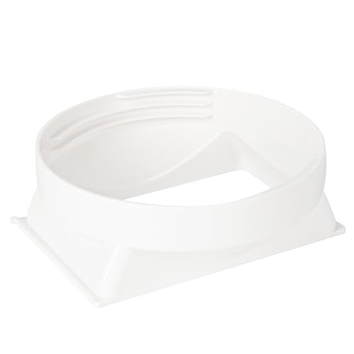 Portable AC Exhaust Hose Coupler 5.9 inch Air Conditioner Unit Vent Tube Connector Portable Air Conditioning Interface Adapter Accessories Parts (AA04) - style: AA04