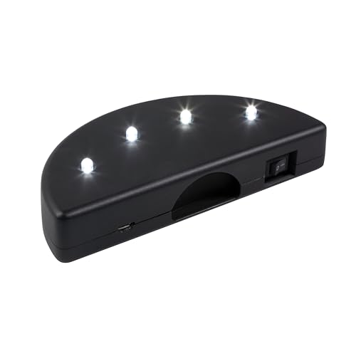 Tetra LED Half Moon Aquarium Kit, 1.1 Gallons, Small, Clear Plastic Fish Tank With Curved Front, Easy Feeding And Movable, Energy-Efficient LEDs Ideal For Bettas Great As Desk Aquarium