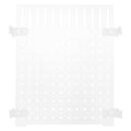 Aquarium Fish Tank Divider Acrylic Isolation Board Transparent 11.81X9.84 Inch Fish Tank Separator for Breeding and Aquarium Supply