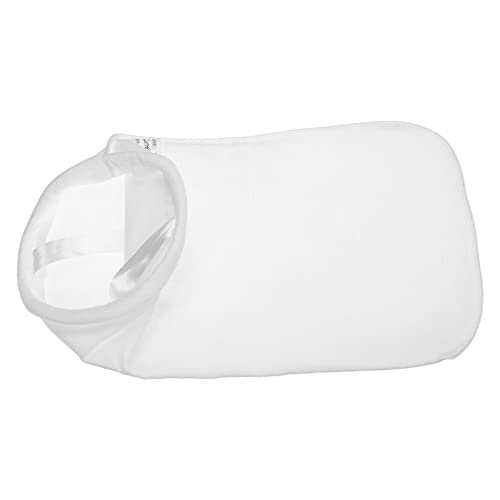 uxcell 200 Micron Paint Filter Bag PE Strainer for Filtering Paint, Gasoline, Fuel, Home Brewing (7.09"x7.09"x16.93") - size: 200 Micron