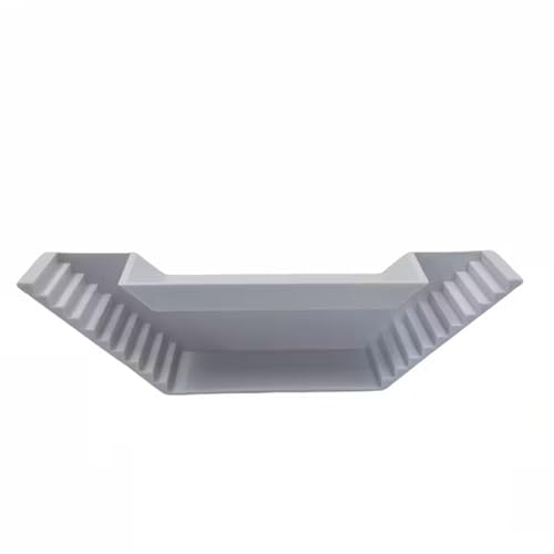 Aquarium Underground Tunnel Cave with Ladder Viewing Fish Shrimp Under Gravel Tunnel Fish Tank Decor Decoration Hideout (White) - color: White