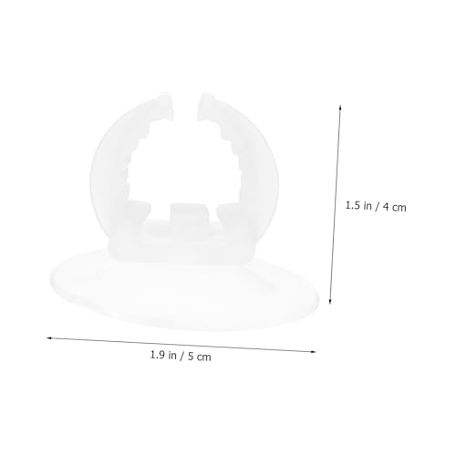 POPETPOP Aquarium Lid Clips Light Bracket Silicone Suction Cups Fish Tank Lamp for Aquarium