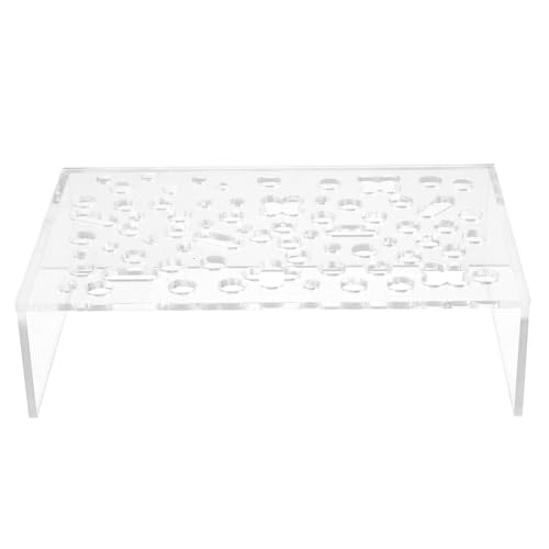 NUOBESTY Aquarium Shrimp Hideout Shelter Multiple Holes Plastic Fish Tank Decoration Breeding Cave for Shrimp and Small Fish Habitat