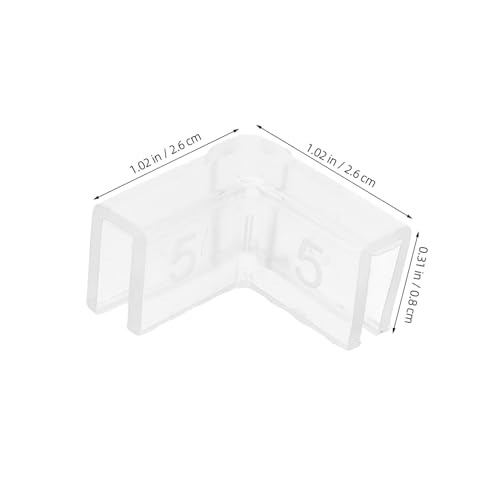 UPKOCH 10Pcs Aquarium Corner Guards Edge Protectors for Fish Tanks and Furniture Easy Installation Soft and Resilient Versatile Protection for Various Surfaces