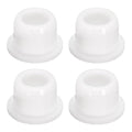 uxcell 4 Pieces White Plug Holes, T14 Waterproof Rubber Button Plug for 14mm / 0.55" Hole - size: 14mm