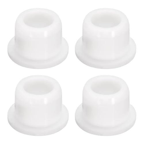 uxcell 4 Pieces White Plug Holes, T14 Waterproof Rubber Button Plug for 14mm / 0.55" Hole - size: 14mm