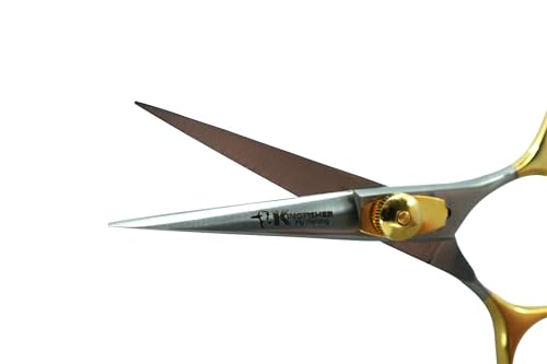 Kingfisher Fly Tying Razor Scissor - color: Gold