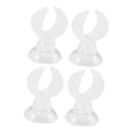 BESPORTBLE 4pcs Aquarium Suction Cup Clamp Clips Feeder Tube Holder for Air Tubing Organize Your Tank