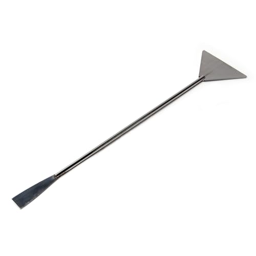 Utoolmart Aquarium Tank Aquatic Spatula Stainless Steel Long Sand Substrate Spatula Algae Scraper Fish Tank Plant Tools Accessories for Aquascaping Cleaning - size: 1pcs