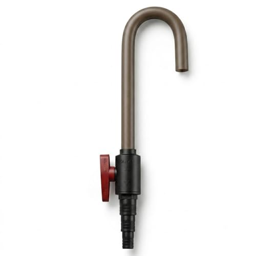 balacoo Aquarium Hook Water Changer, Hanging Fish Tank Water Changer with Flow Switch - Easy to Install, Fit 1/2, 5/8, 3/4'' Hose