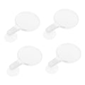 minkissy 4pcs Acrylic Fish Tank Magnifiers Cups High Definition Viewing for Plants and Creatures for Observing Betta Fish and Landscapes
