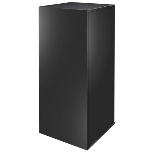 HelloReef 15 Gallon Aquarium Stand – Modern Design, Sturdy Build, Water Resistant Premium Finish, Storage Shelfs Included for Freshwater and Saltwater Tanks (Black) - color: Black