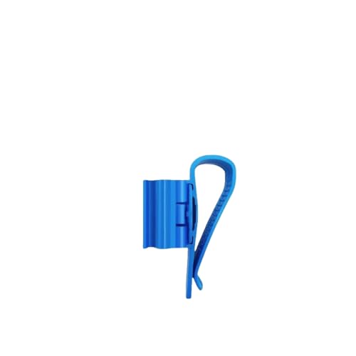 Adjustable Plastic Hose Clip for Aquarium Water Change - Fits 8-16mm Pipes, Fish Tank & Bucket Holder - color: 001#blue, size: 0.8oz（pack of 1）