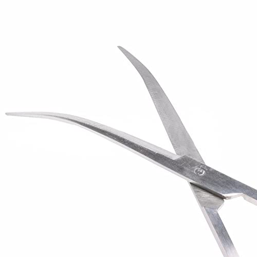 5pcs Aquarium Tweezers Set, Stainless Steel Aquarium Plant Tools Long Aquascaping Tools Scissors Spatula Tongs Aquatic Plants Tool Set(C)