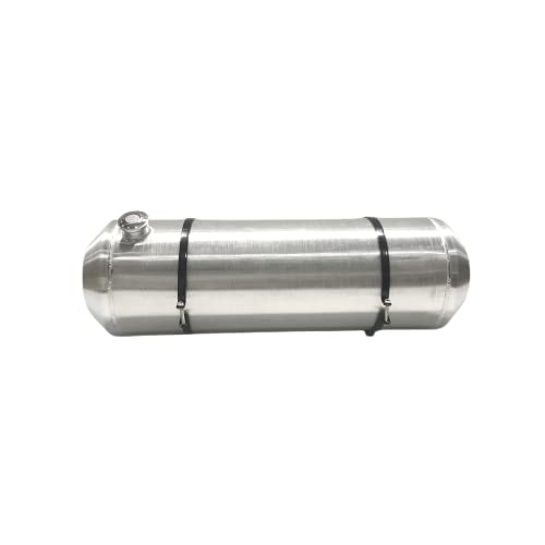 JSD 18.25 Gallons 12"x38" Aluminum Spun Round Gas Fuel Tank End Fill 3/8"NPT Outlet --Off-road mini bike,go kart - size: 12" x 38"