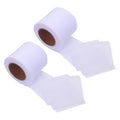 2 Rolls 25 Yards x 7.5 cm Fishing Soft Spawn Net Catfish Bait Holder Netting Sack Tulle Fabric Rolls Hair Bow Making Mesh Ribbon Mesh Craft Ribbon for DIY Tutu Skirt Wedding Costumes White - color: White