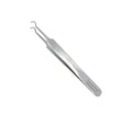 Blackhead Tweezer - Professional Curved Steel Tip Surgical Comedone & Splinter Extractor. Ideal Blemish & Acne Remover Tool Means Flawless Facial Skin (Stainless Steel) - color: Stainless Steel