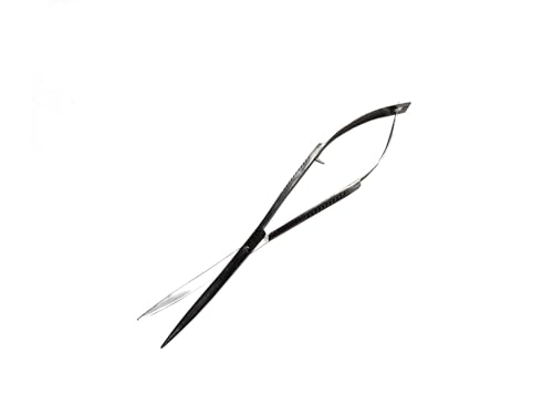 Pro- Spring Scissors 6in Curved Aquascaping Aquarium Fish Tank Cleaning Tools Plant Trimming